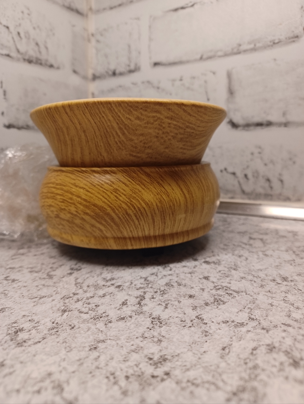 Wood Grain Simmer Pot Pink Zebra nib tan early natural